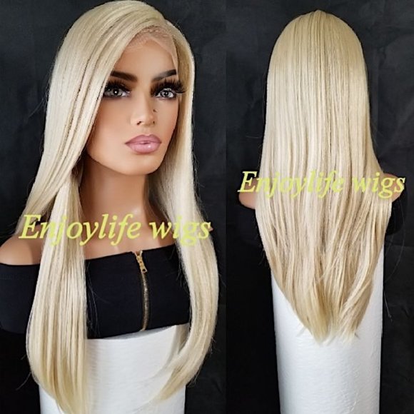 celebrity silky straight lace h.d lace front wig